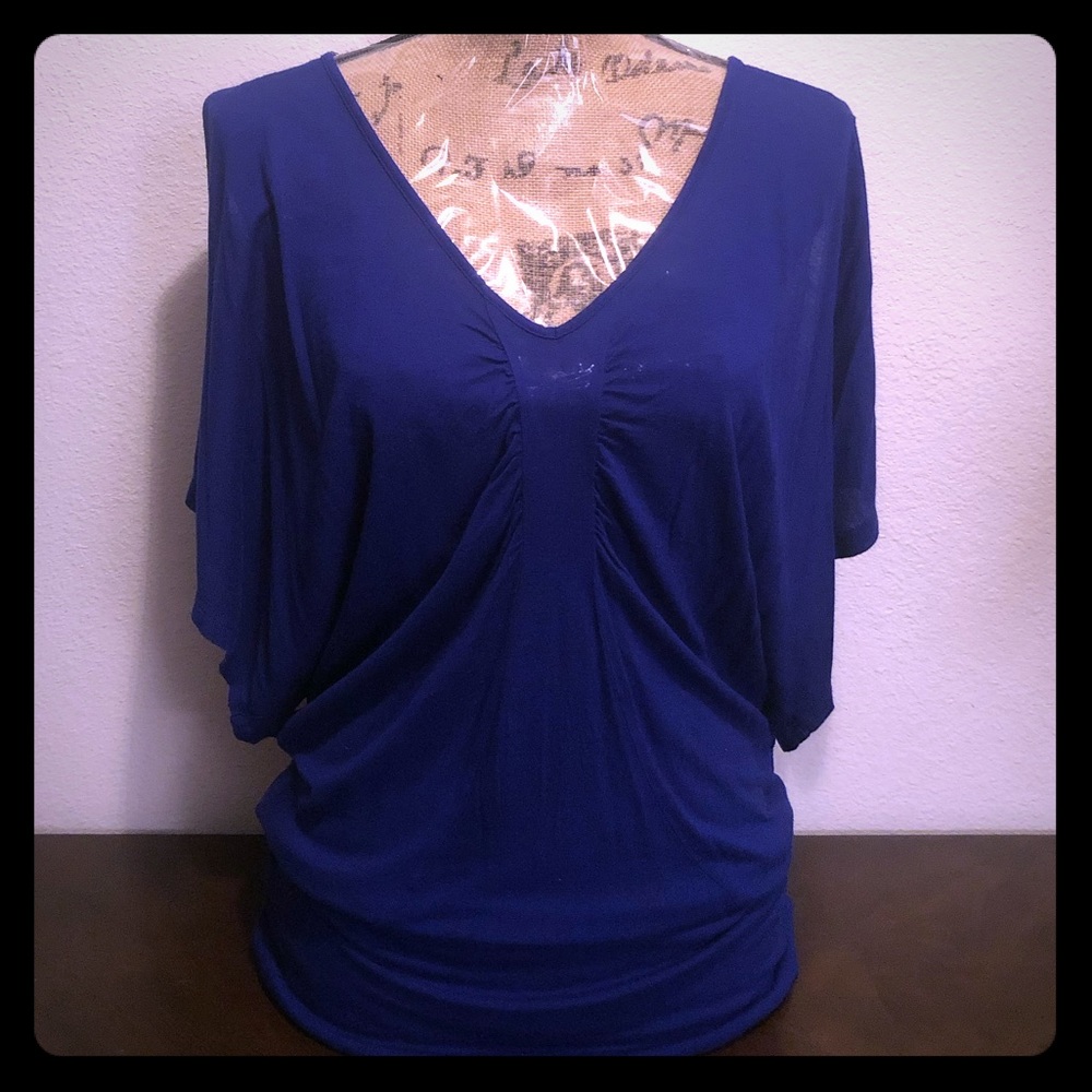 Jennifer Lopez Royal Blue Blouse